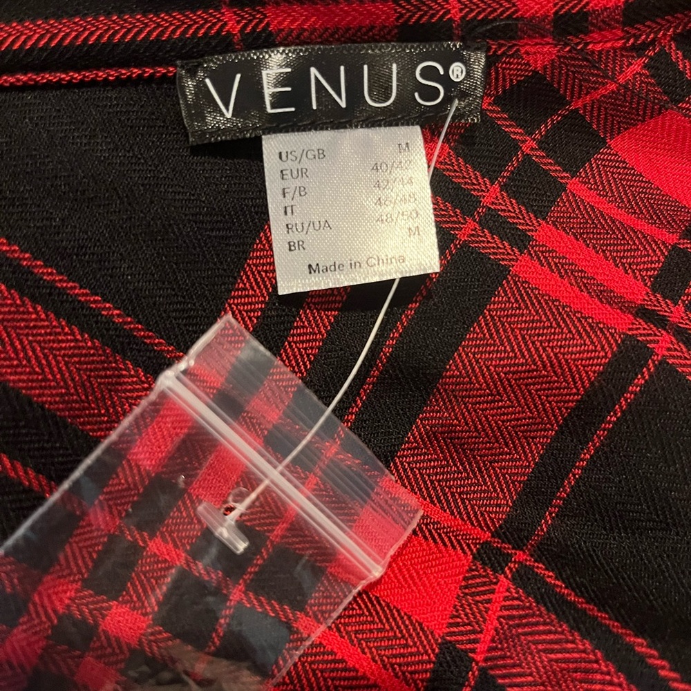 VENSUS Red/Black shirt - Picture 2 of 5